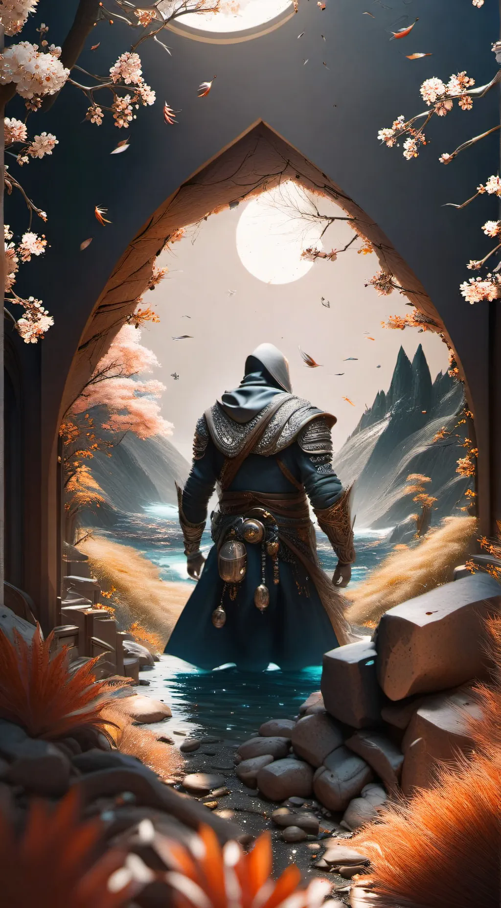 ai character: The Fantasy school background