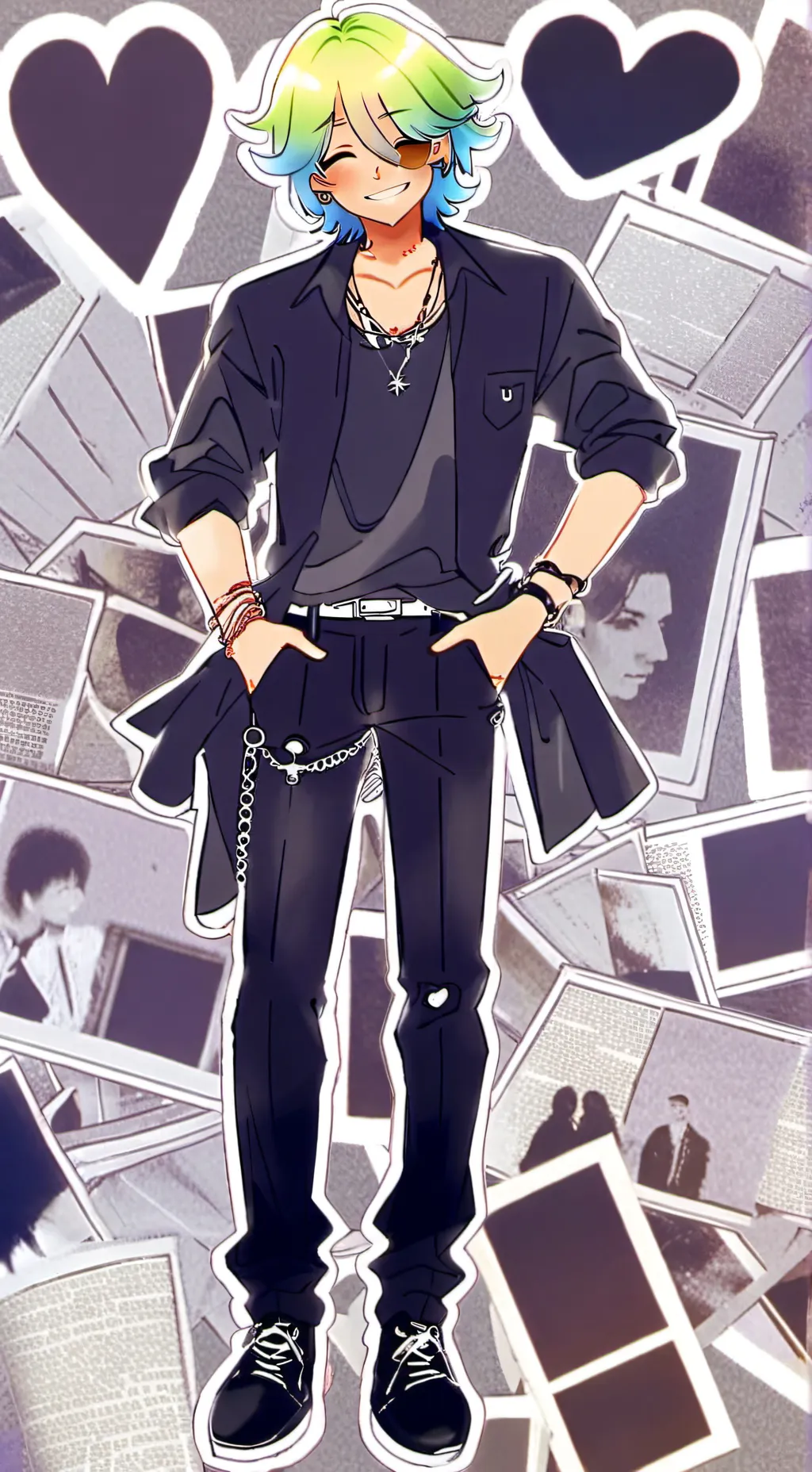 ai character: Forsaken background