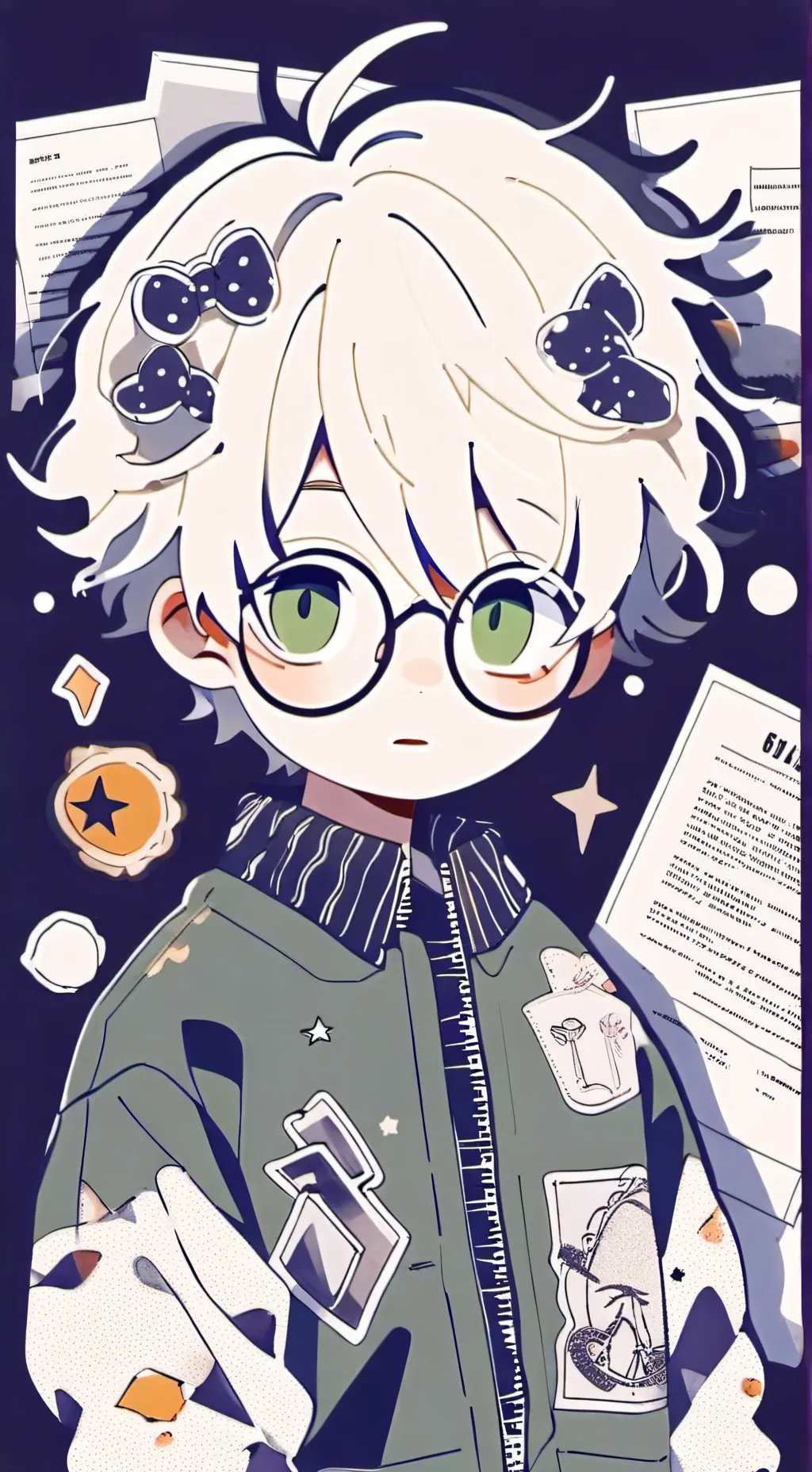 ai character: Cory Keeps background