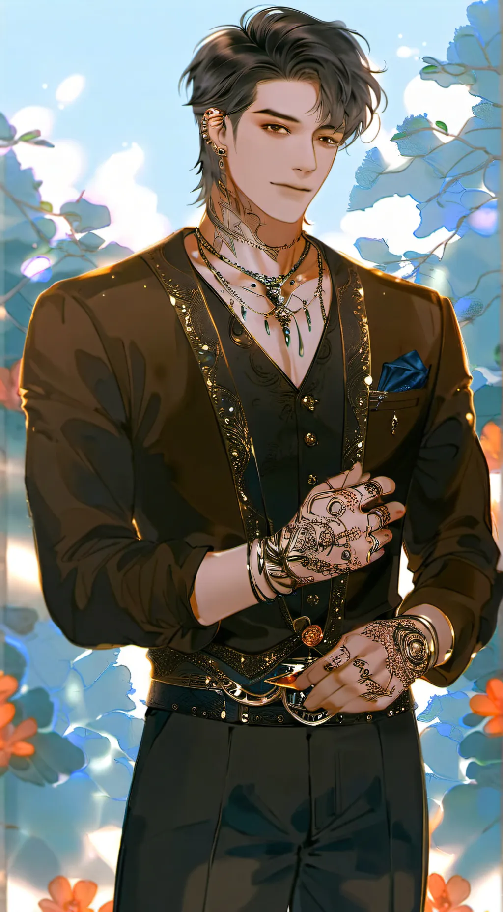 ai character: Kronai  background