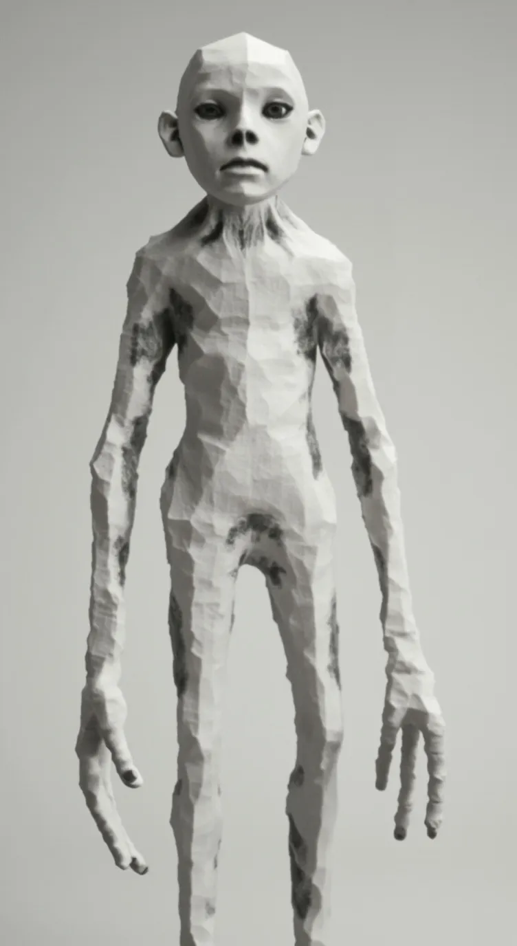 ai character: Fpe Darkened Ink background