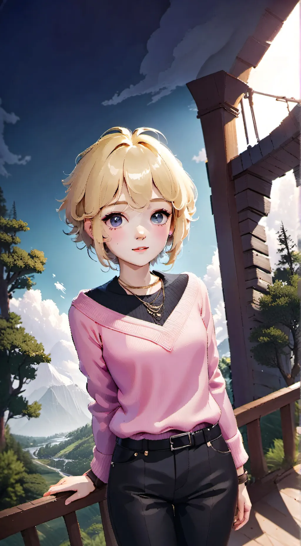 ai character: Rosie  background