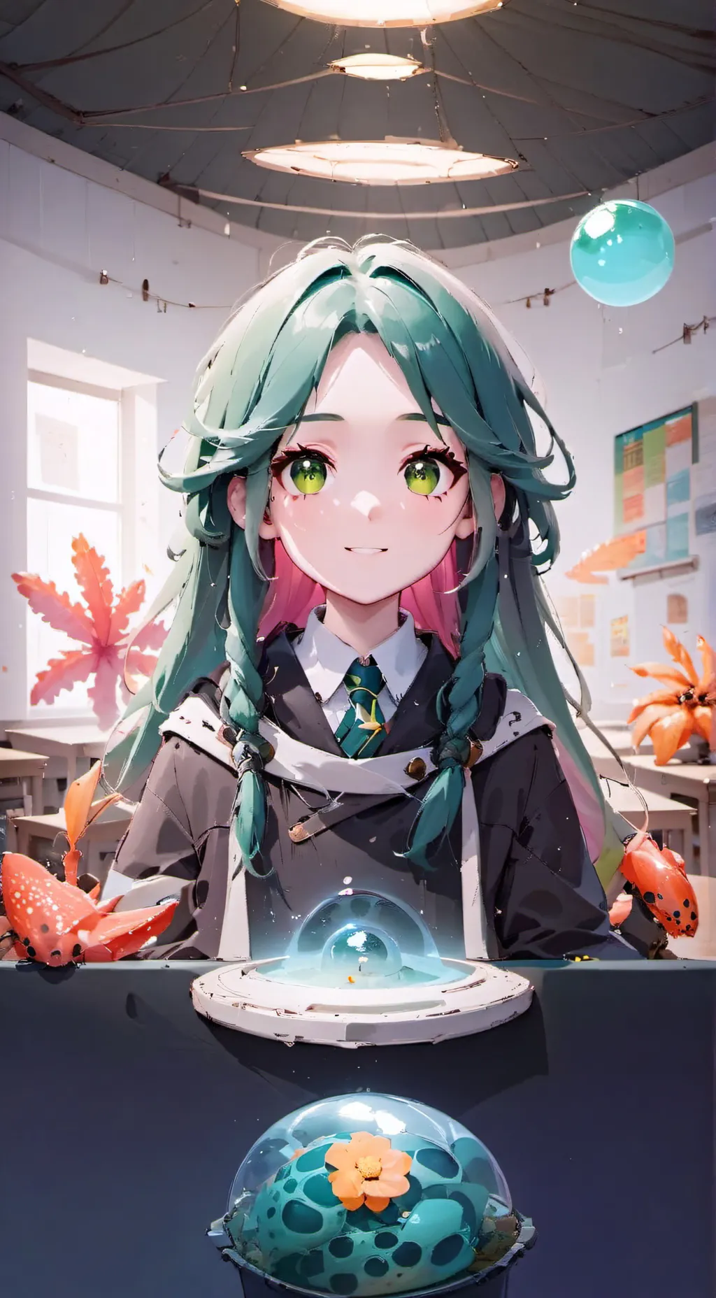 ai character: Florx background