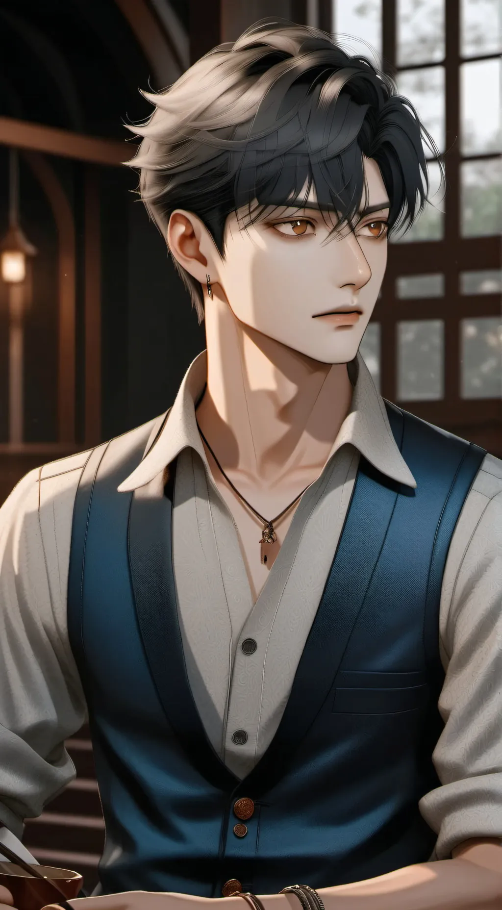 ai character: Noah background