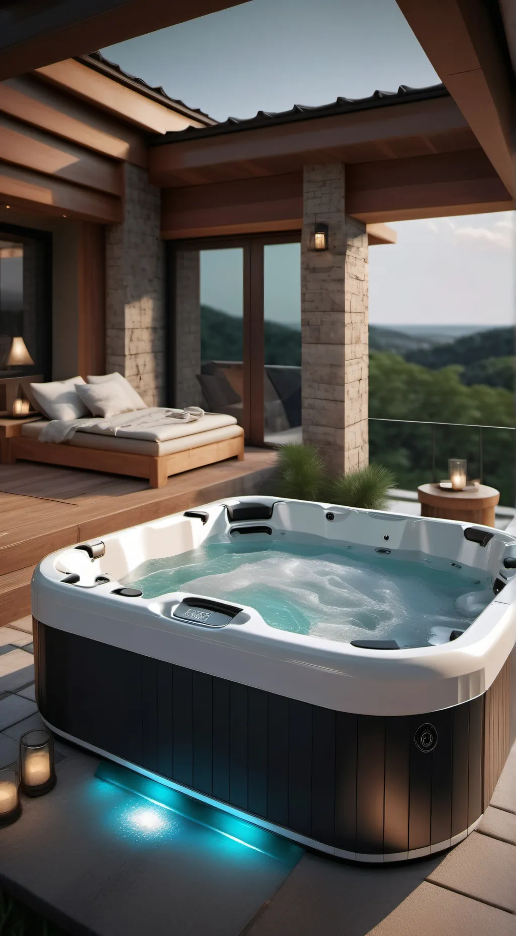 ai character: Bathtub...  background