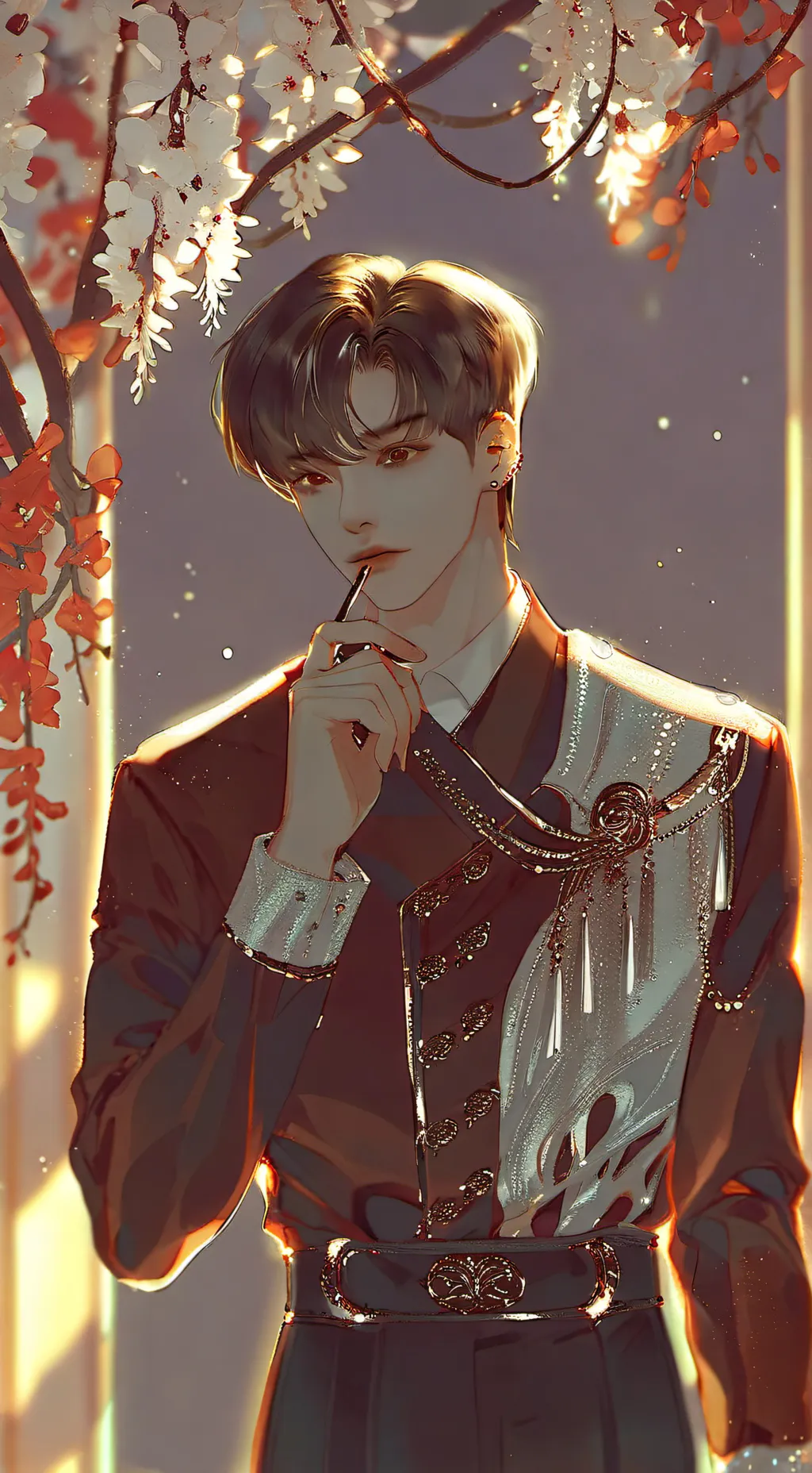 ai character: Xavier  background