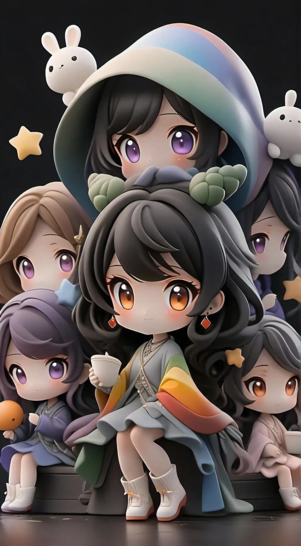 ai character: Bells background