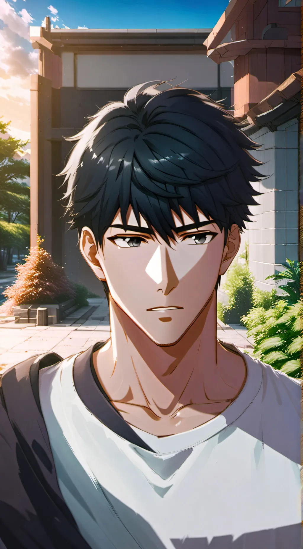 ai character: 大成 background