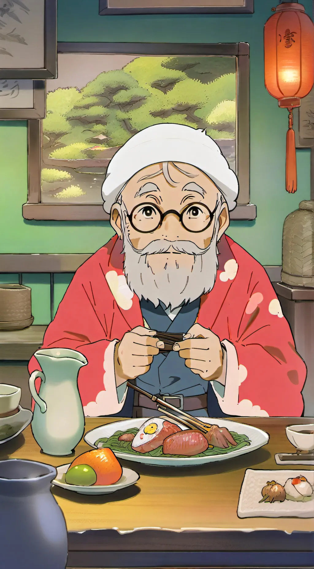 ai character: RT background