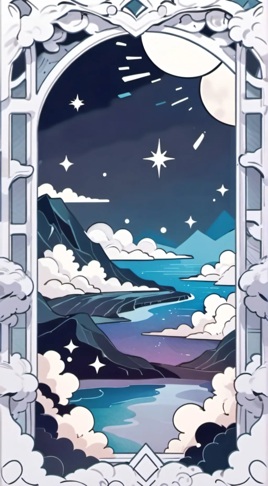 ai character: sleepover! background