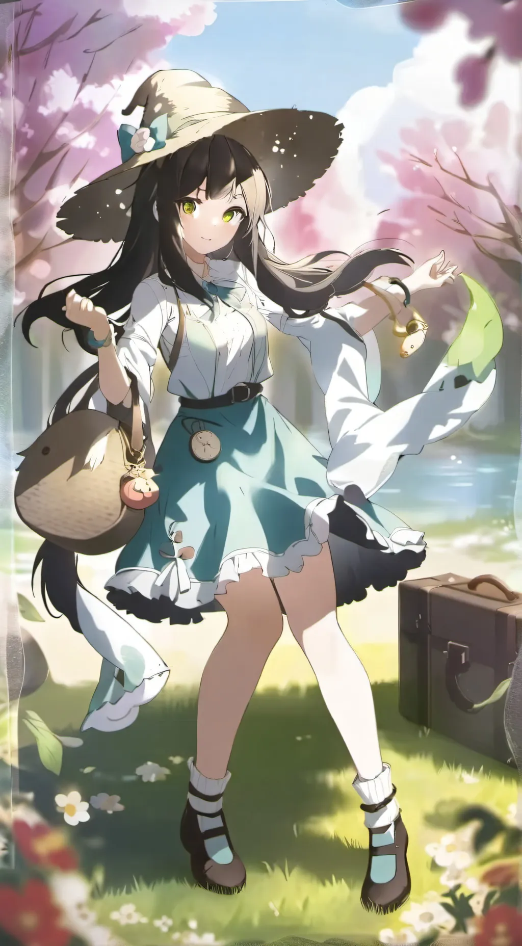 ai character: Lona background