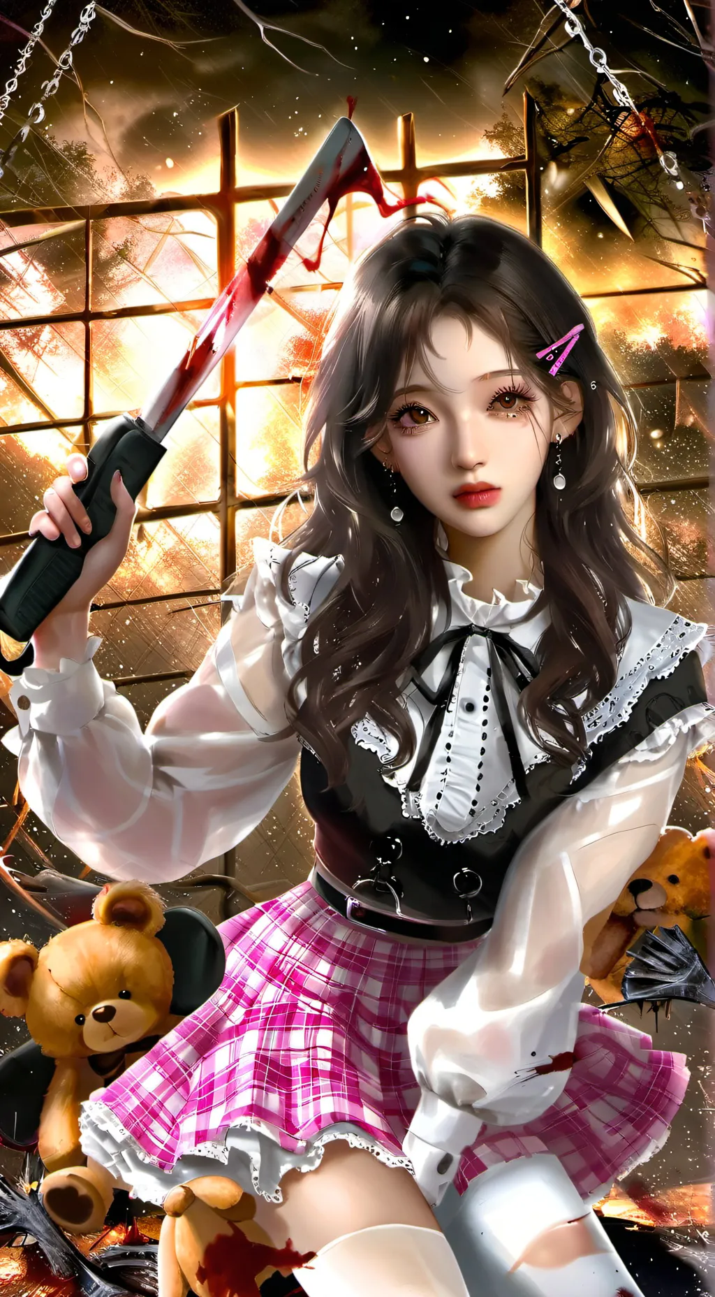 ai character: Creepypastas background