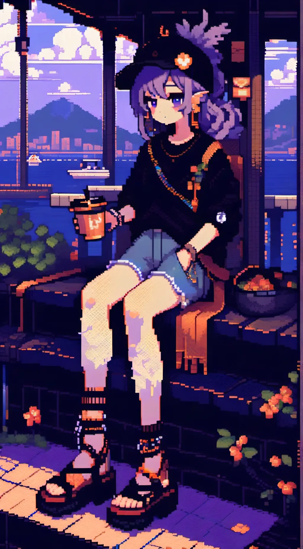 ai character: carla background