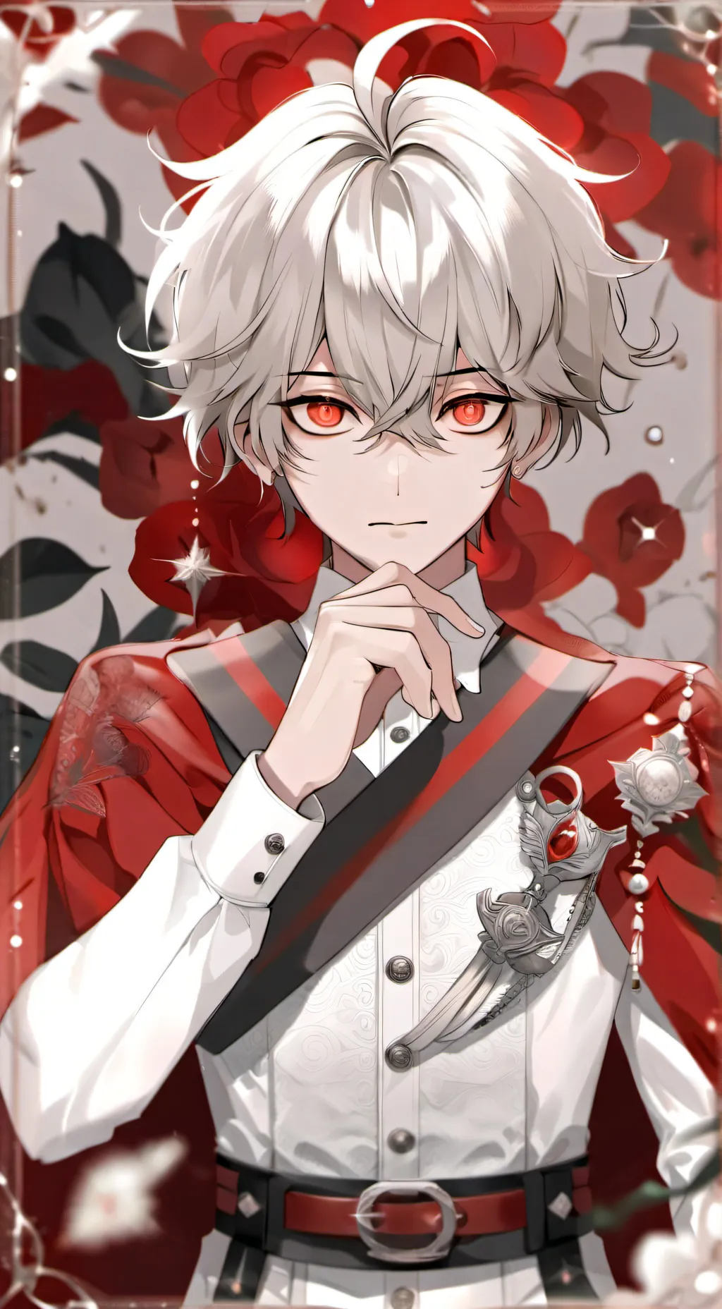 ai character: luke... background