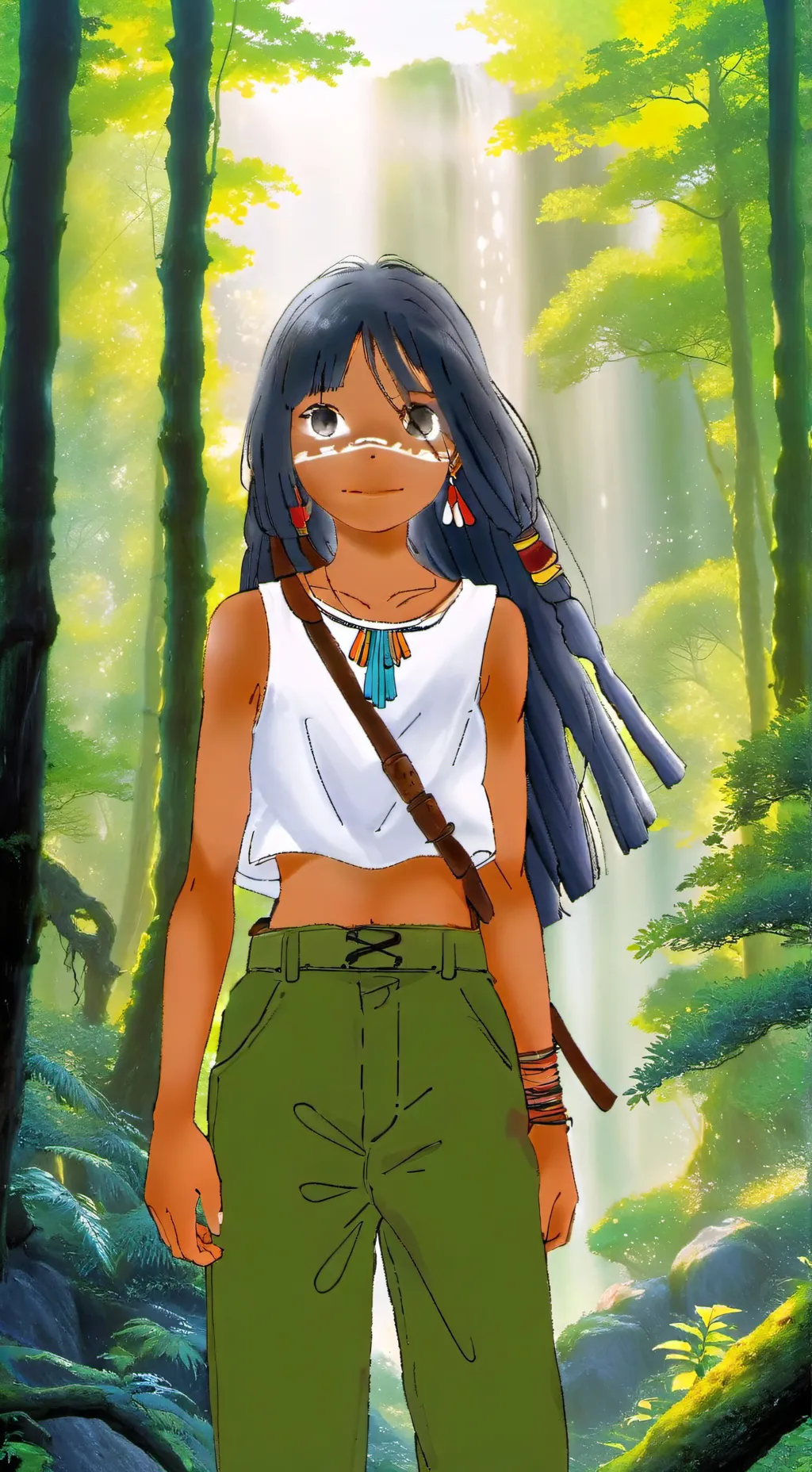 ai character: Mia  background