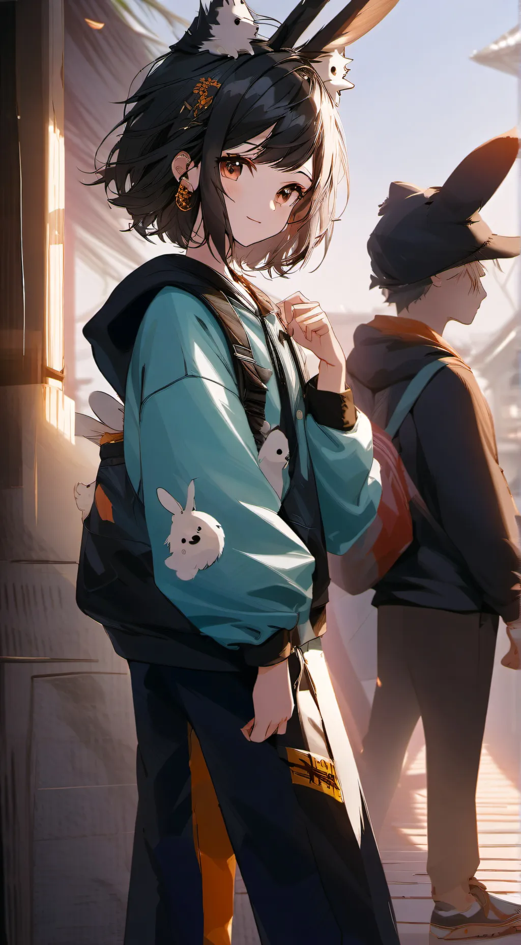 ai character: Olivia  background