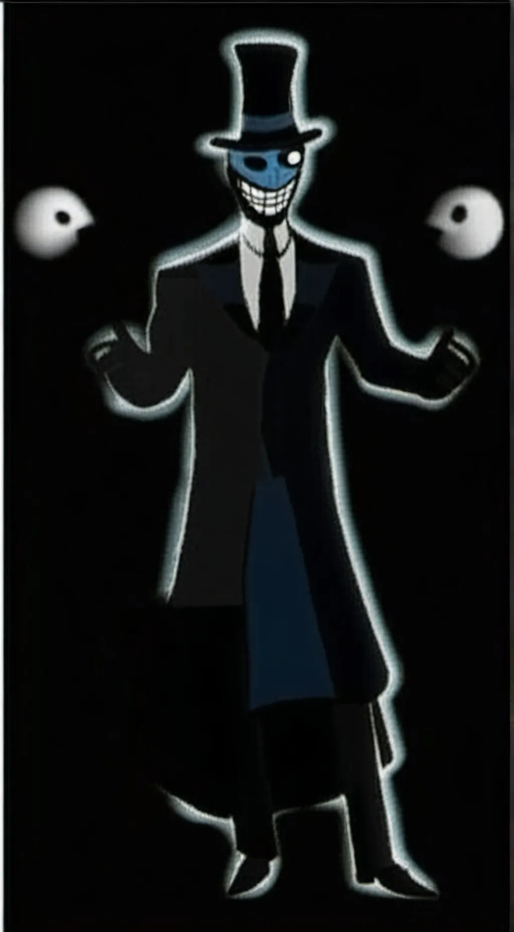 ai character: Blue mask leader background