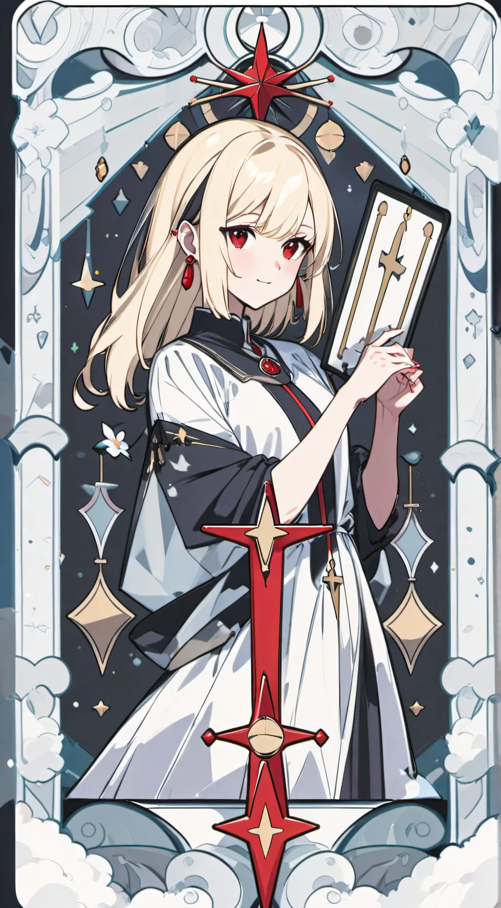 ai character: BAKU SISTAH+pickme background