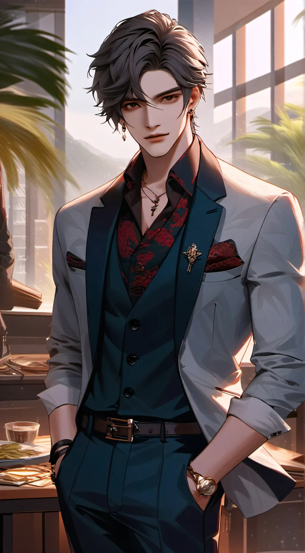 ai character: harris background