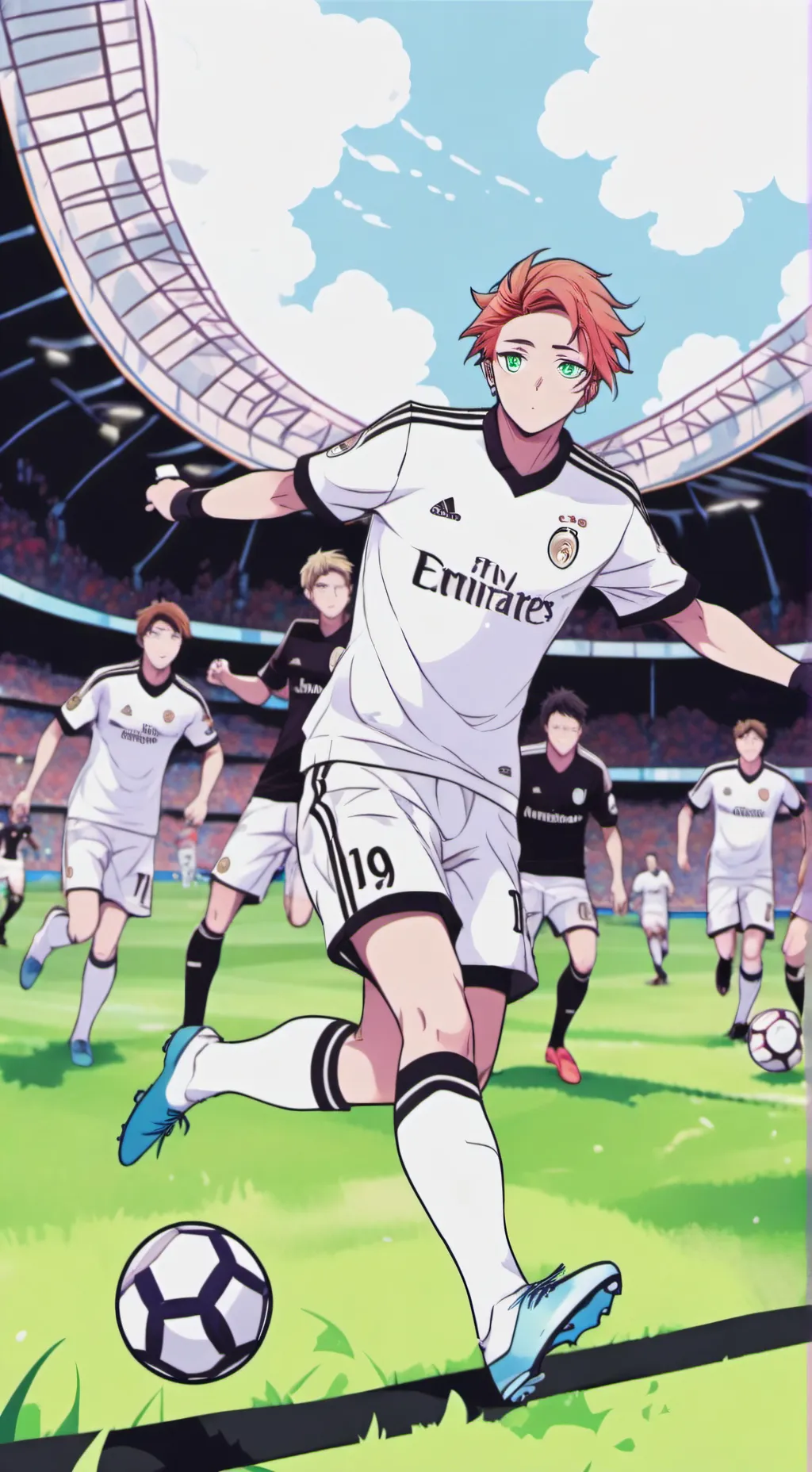 ai character: Sae itoshi background