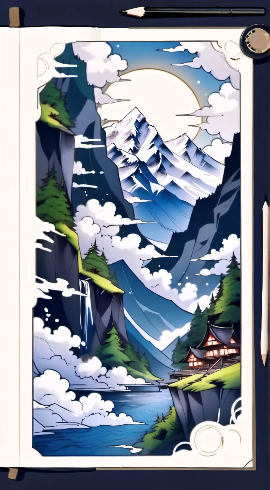 ai character: MHA Trip🚎✌️ background