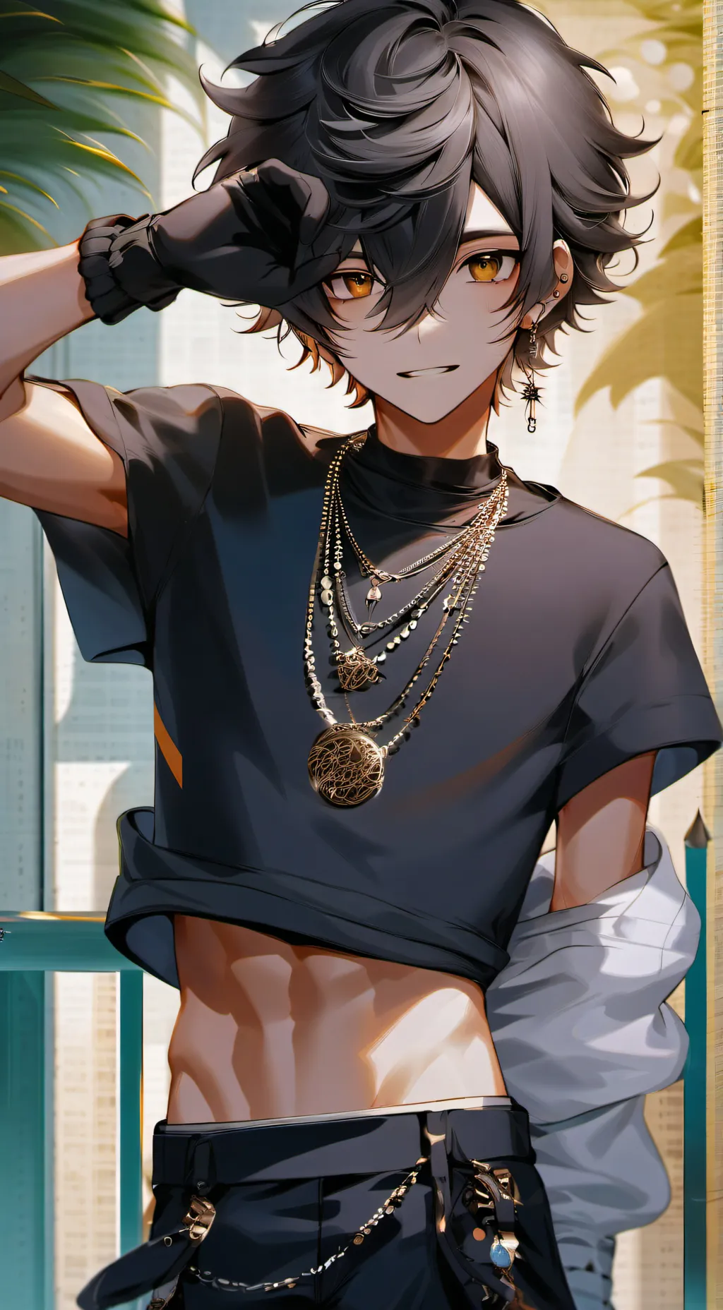 ai character: Aaron background