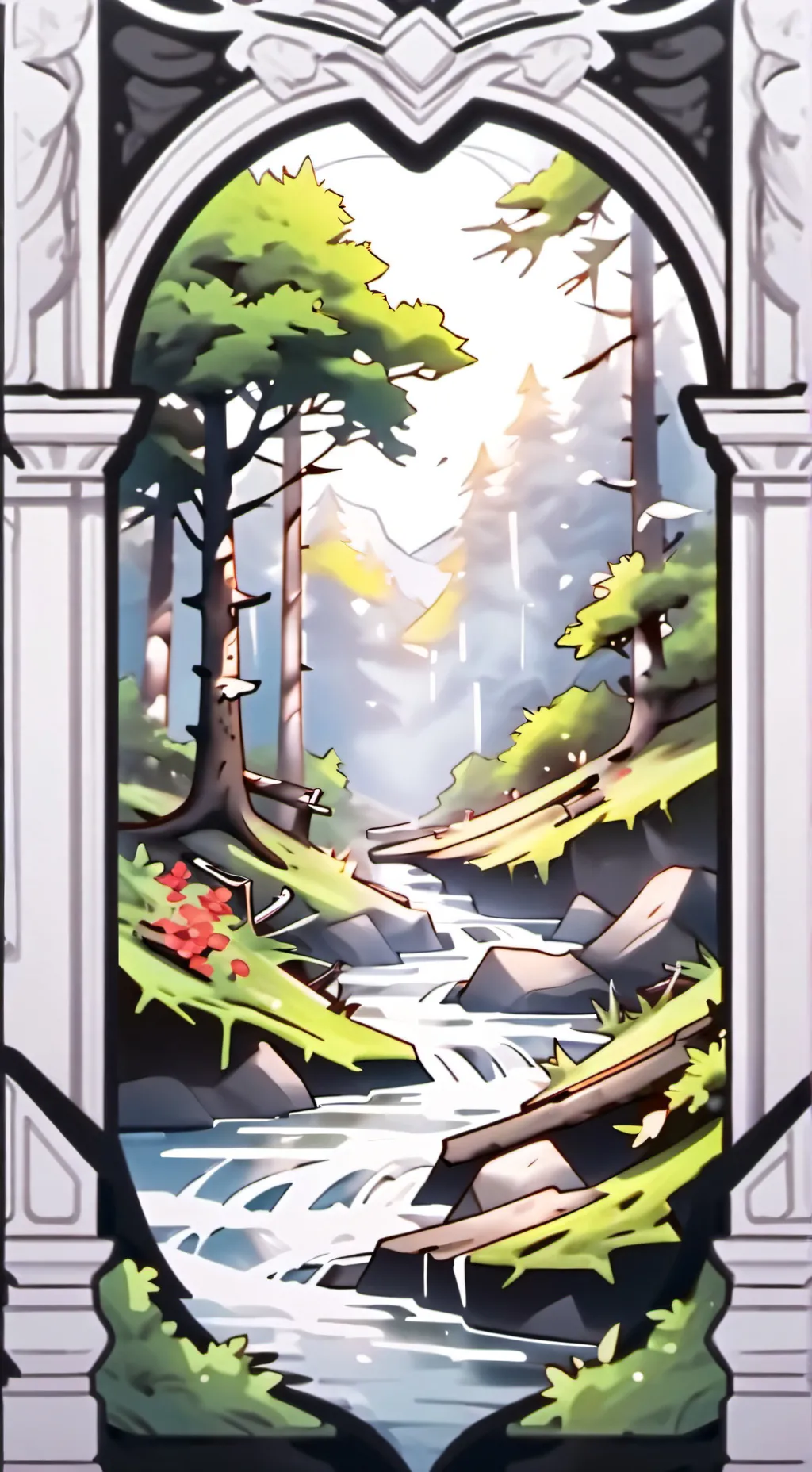 ai character: nhl high school  background