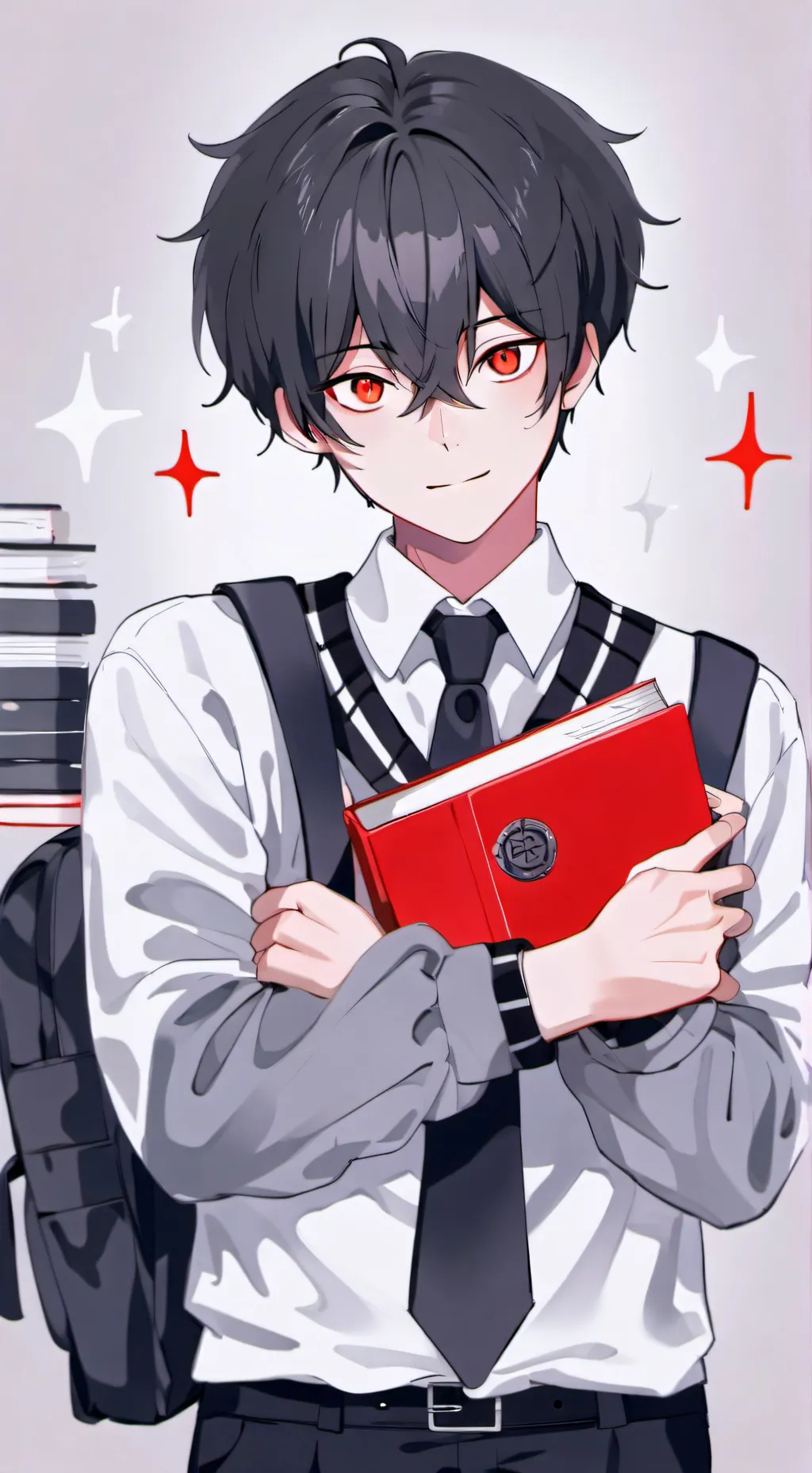 ai character: 🍃Damianka✨ background