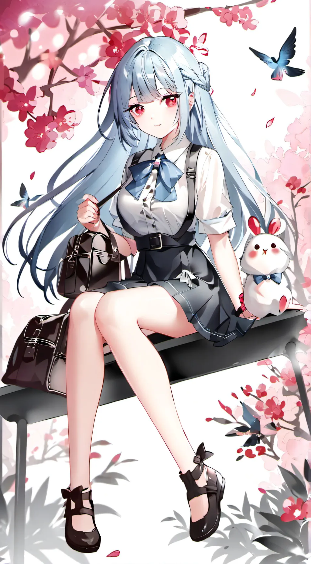 ai character: Amanda  background