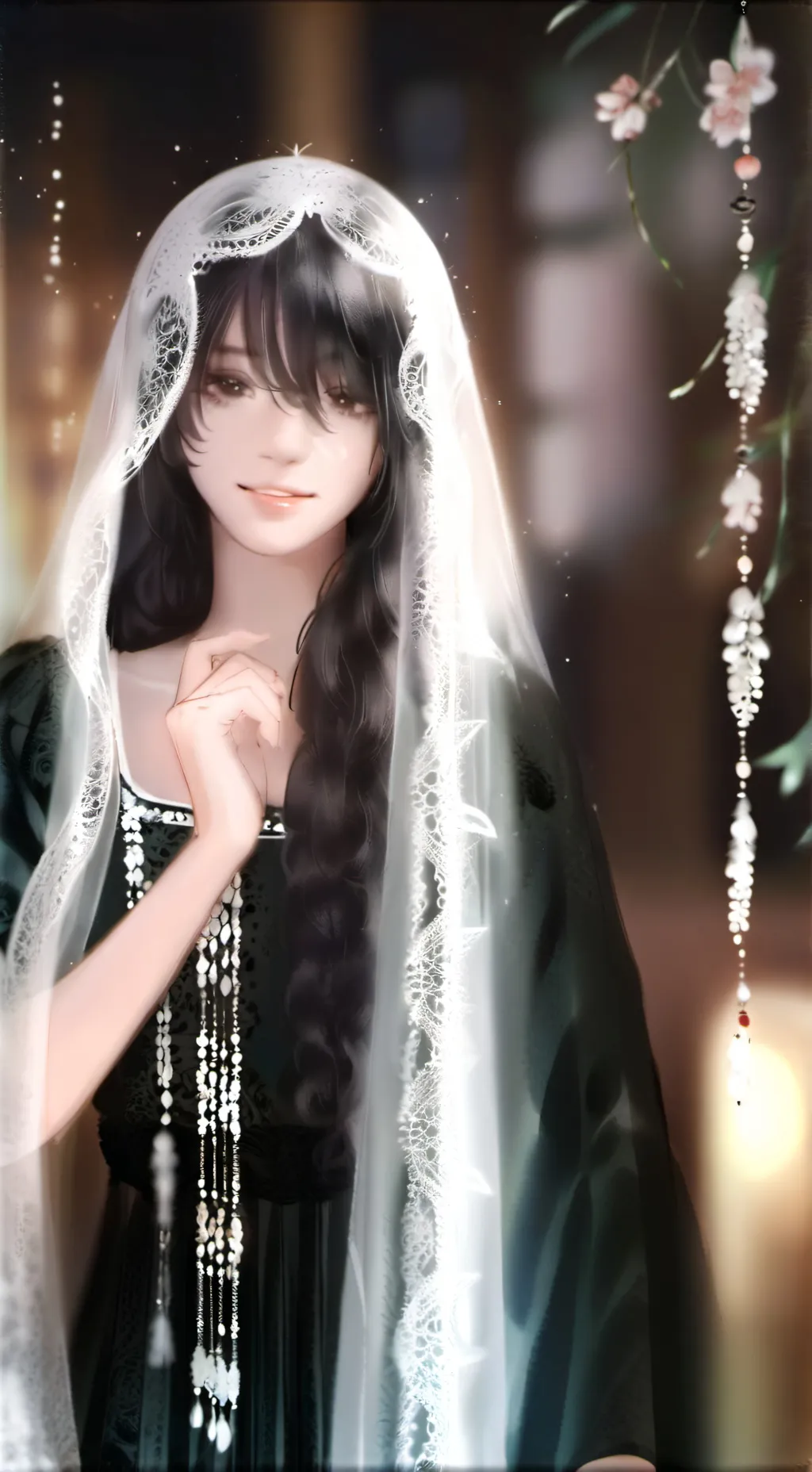 ai character: luna background