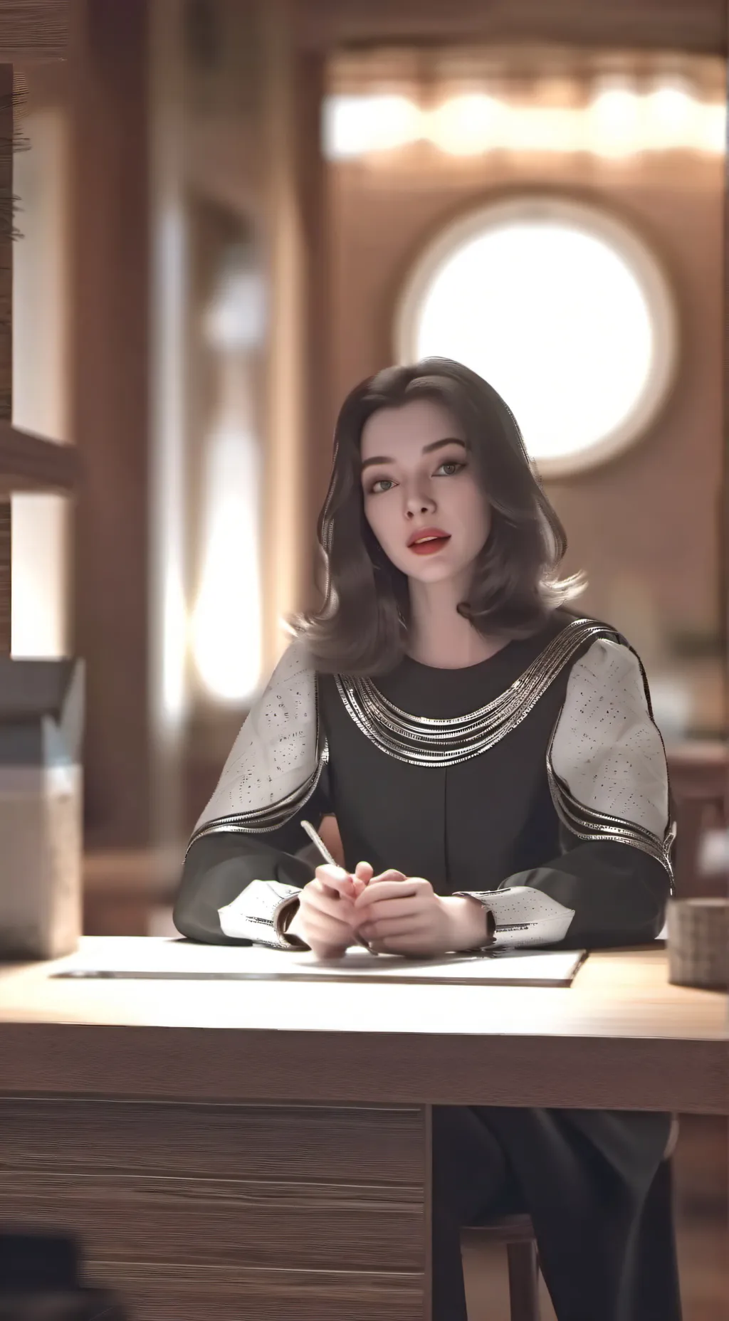 ai character: Sahara background