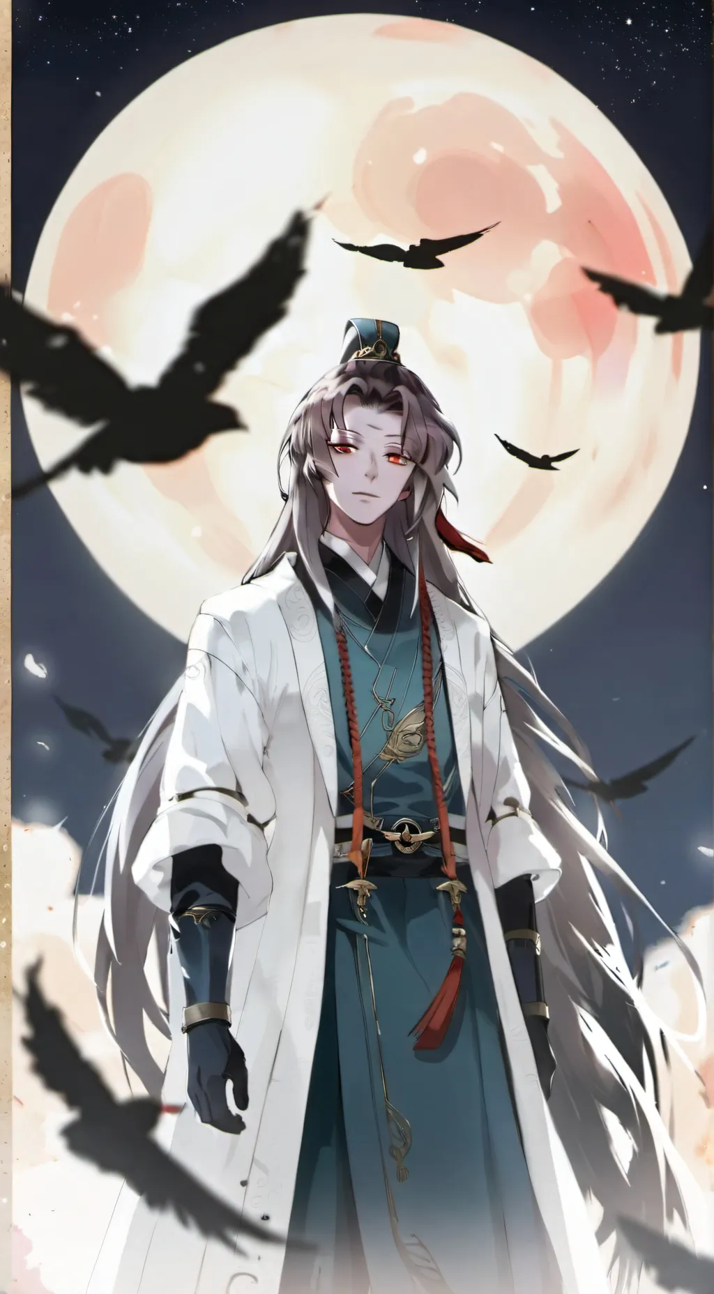 ai character: KNY new hashira background