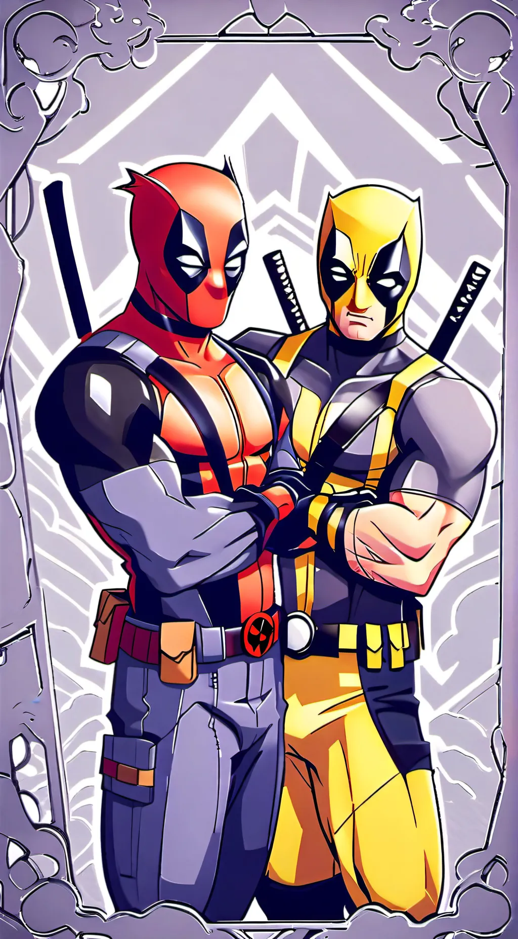 ai character: Deadpool background