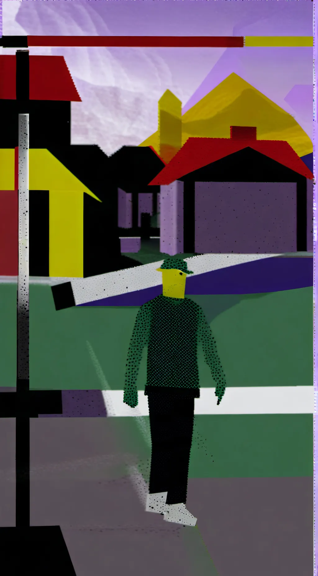 ai character: Forsaken moving in background