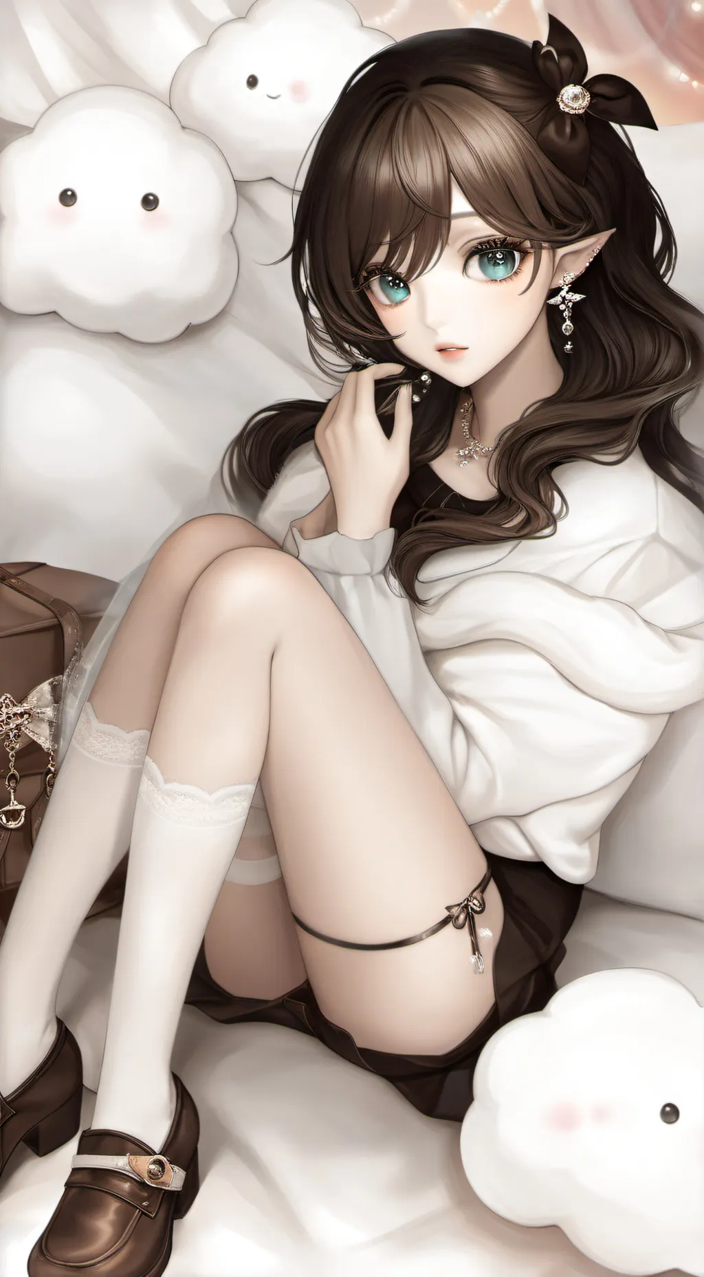 ai character: Luna background