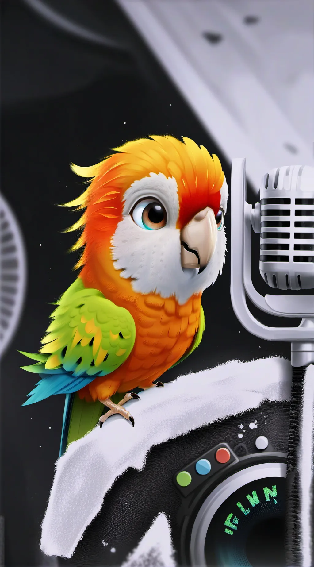 ai character: TweetieMcFluff background