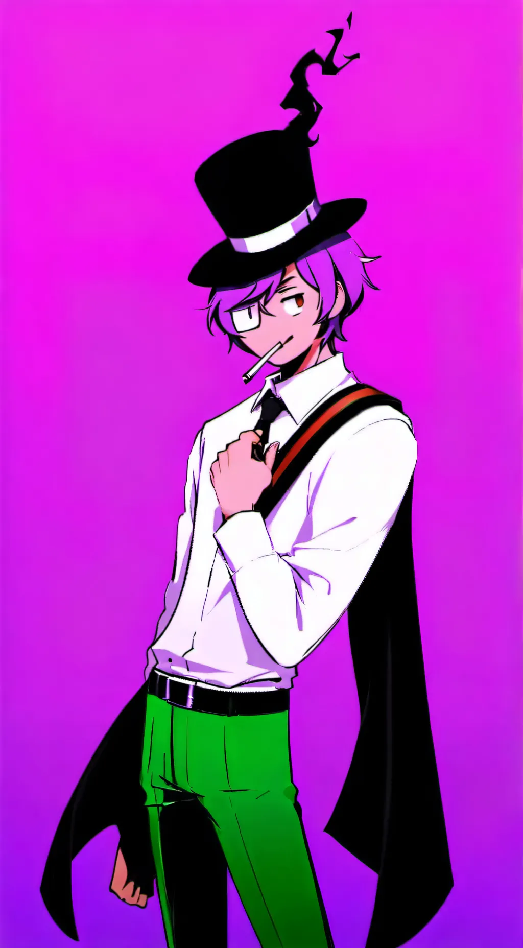 ai character: Magictrick background