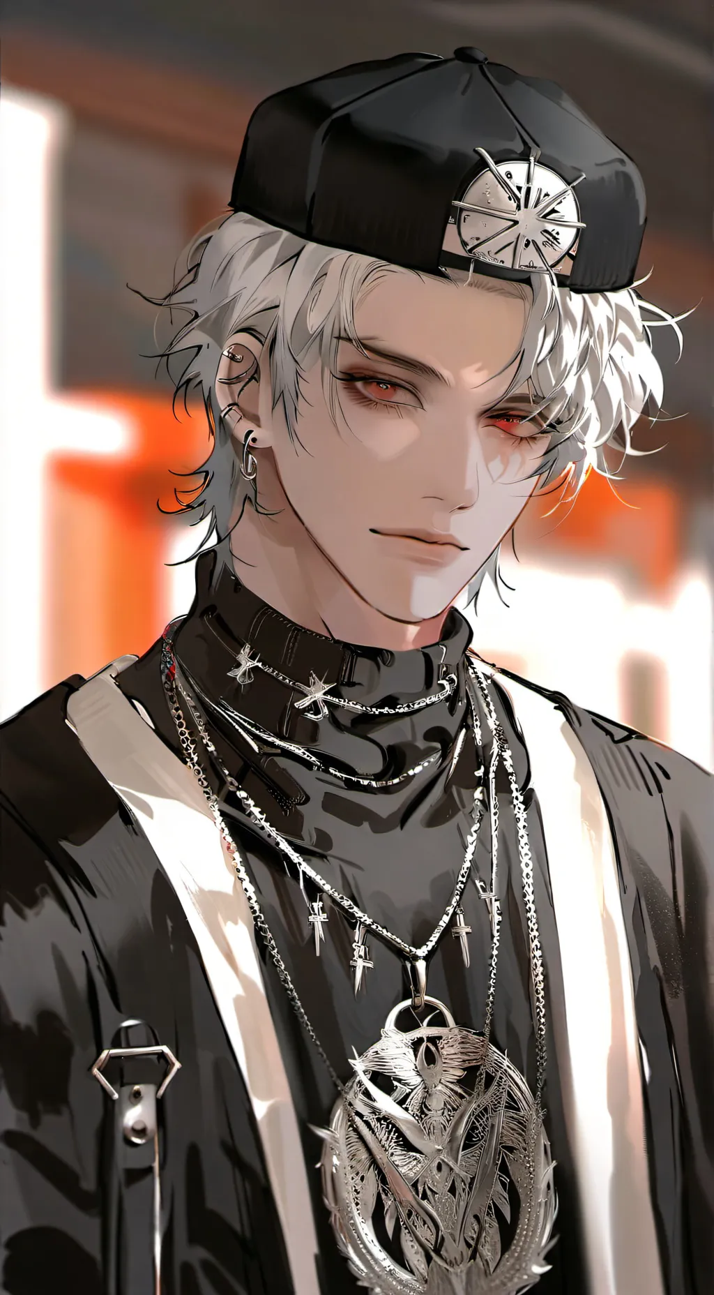 ai character: °~`HUNTER~`• background