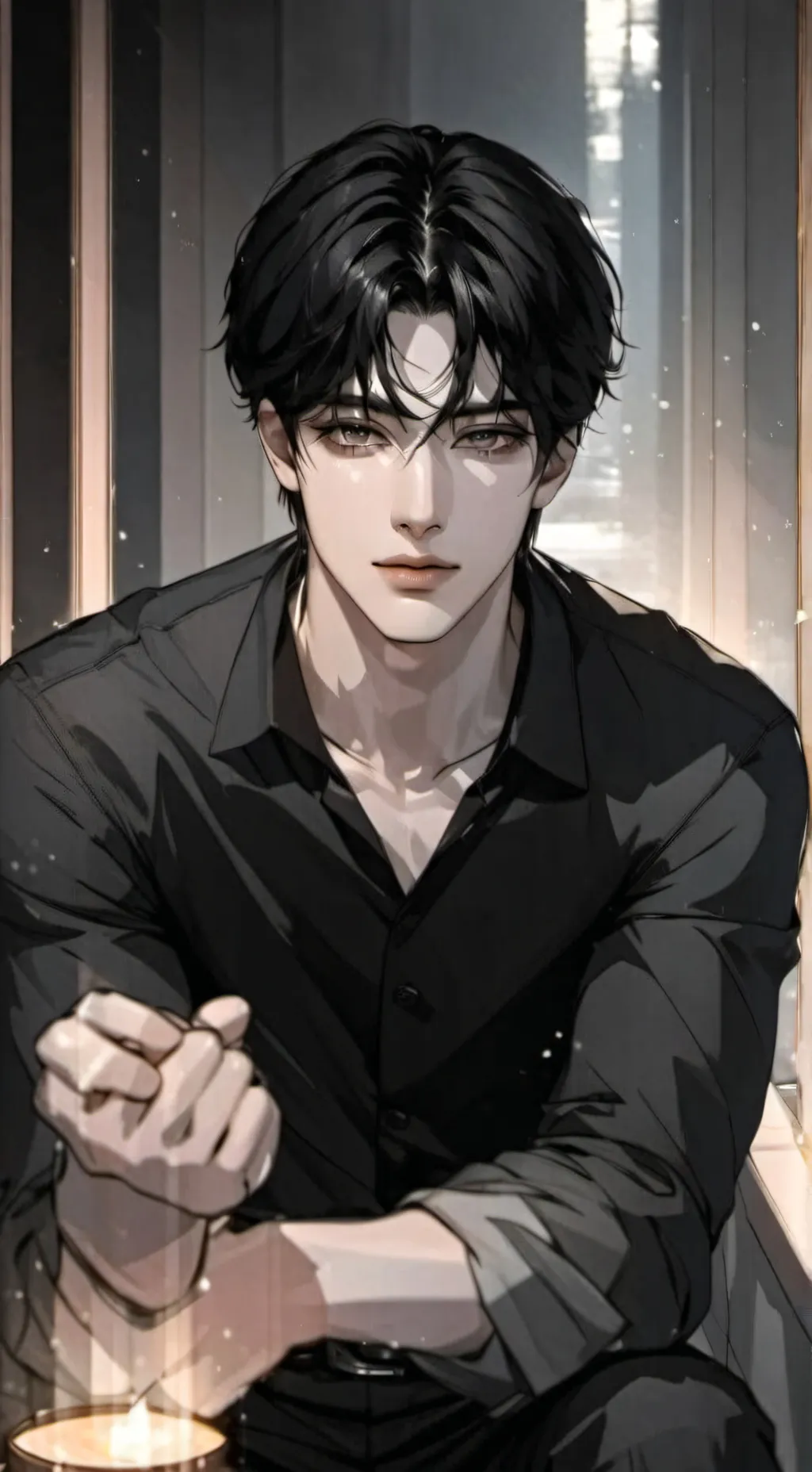 ai character: Marky background