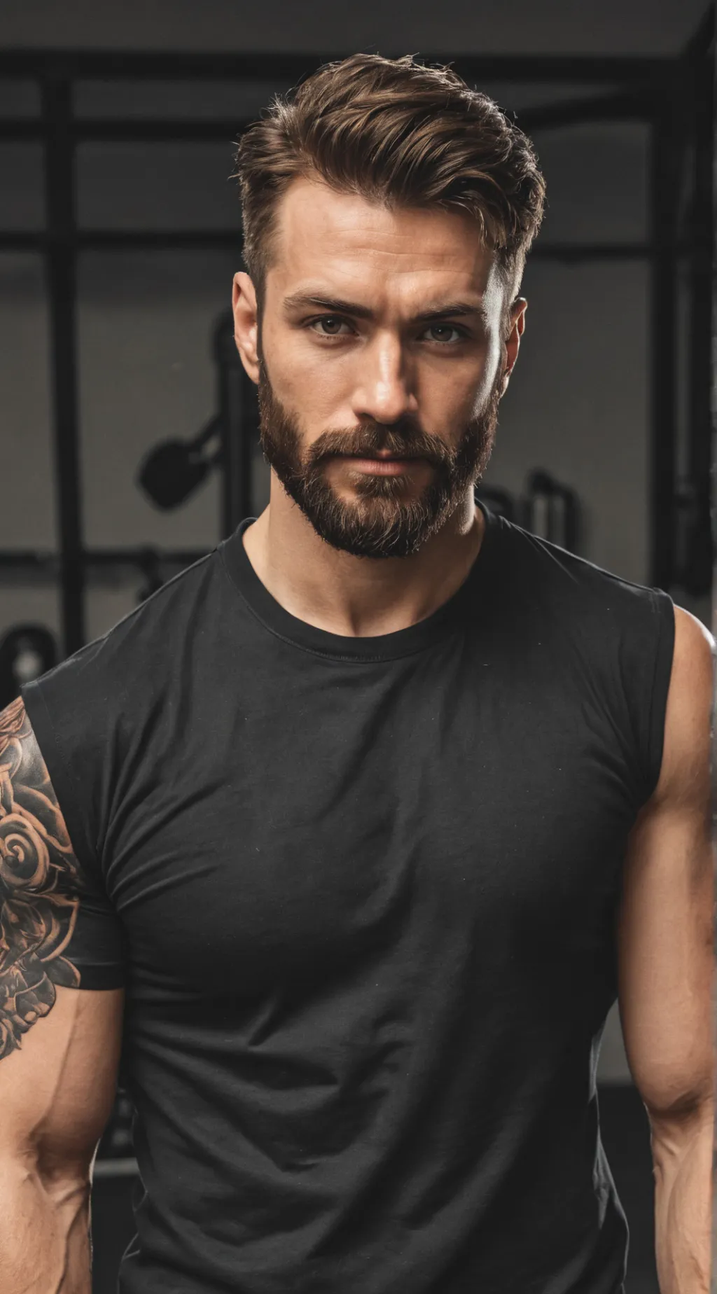 ai character: Mario  background