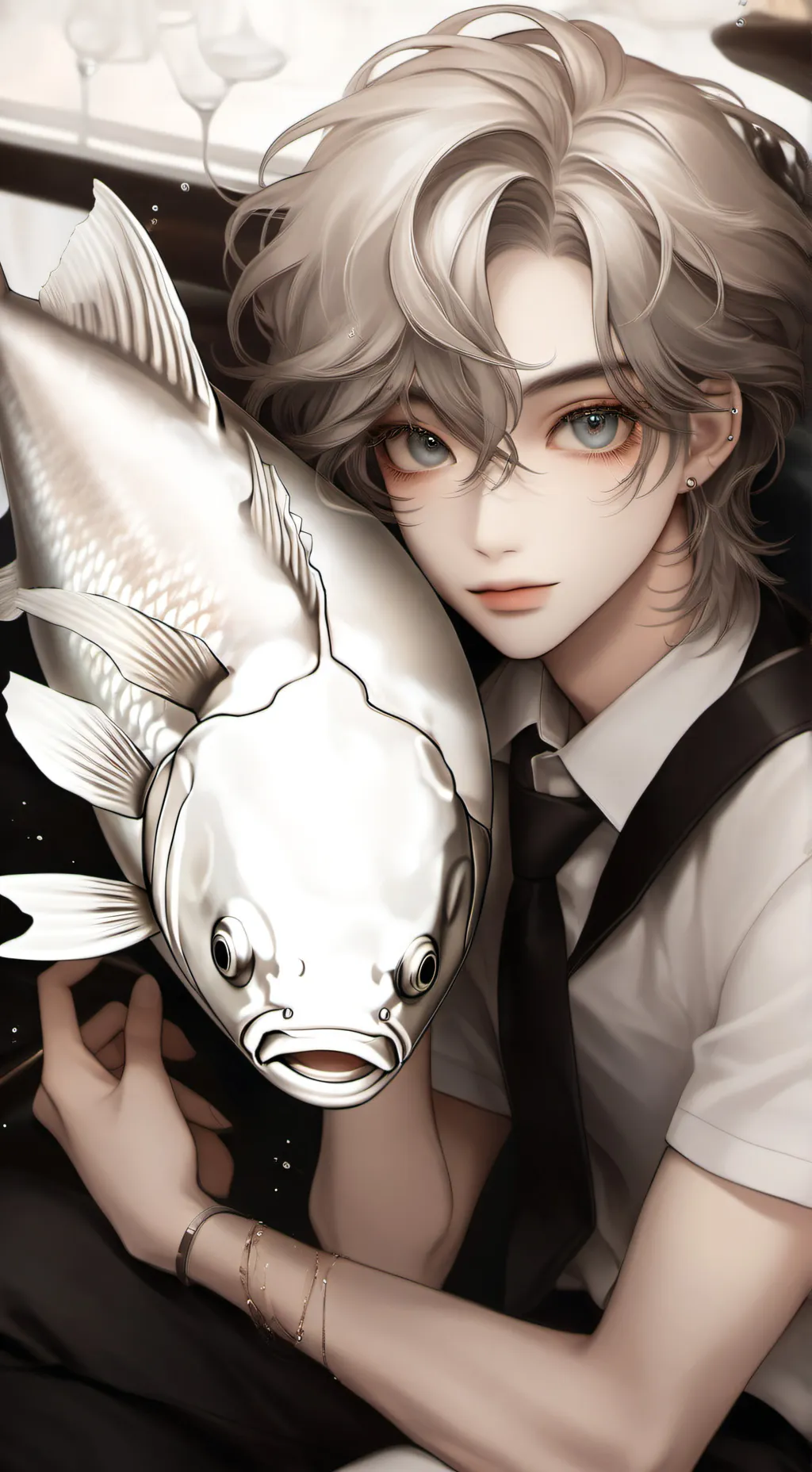 ai character: CH background