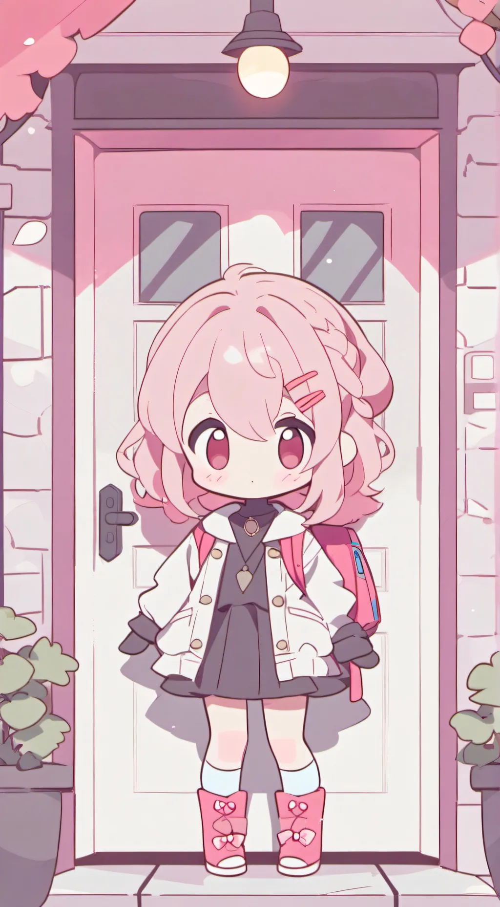 ai character: the heavenly door background