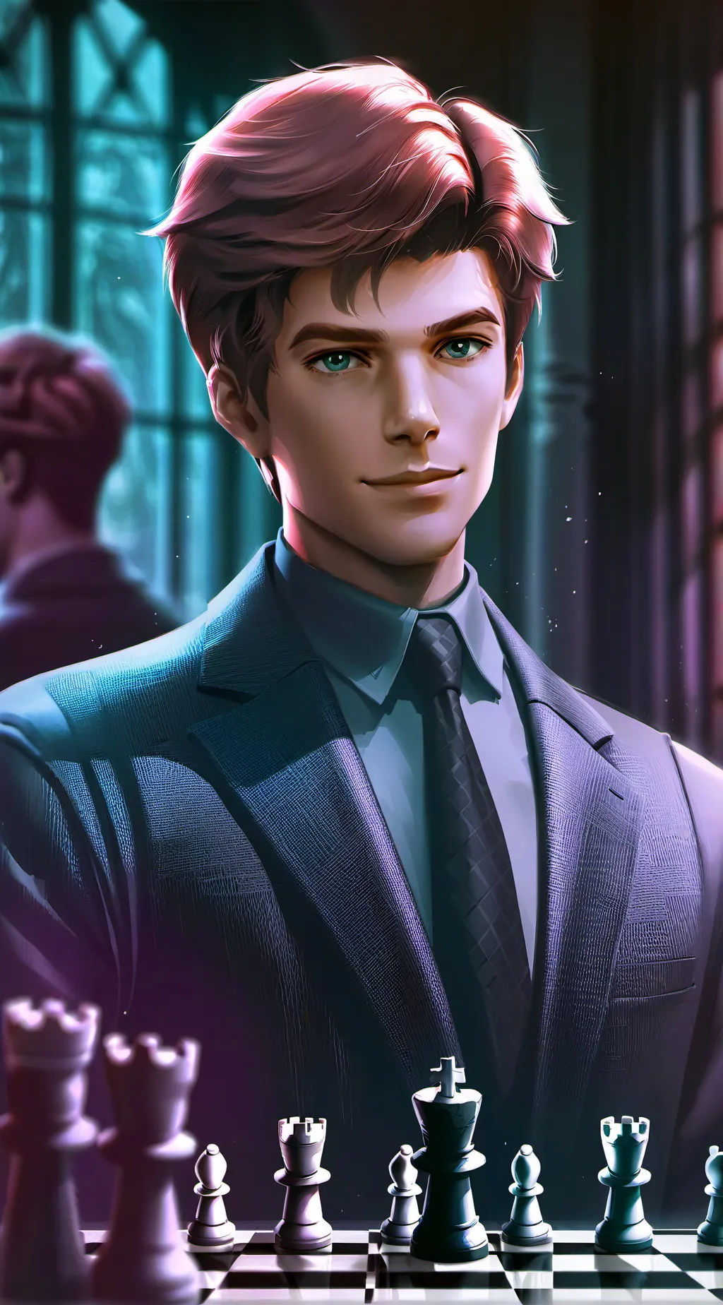 ai character: Dexter background