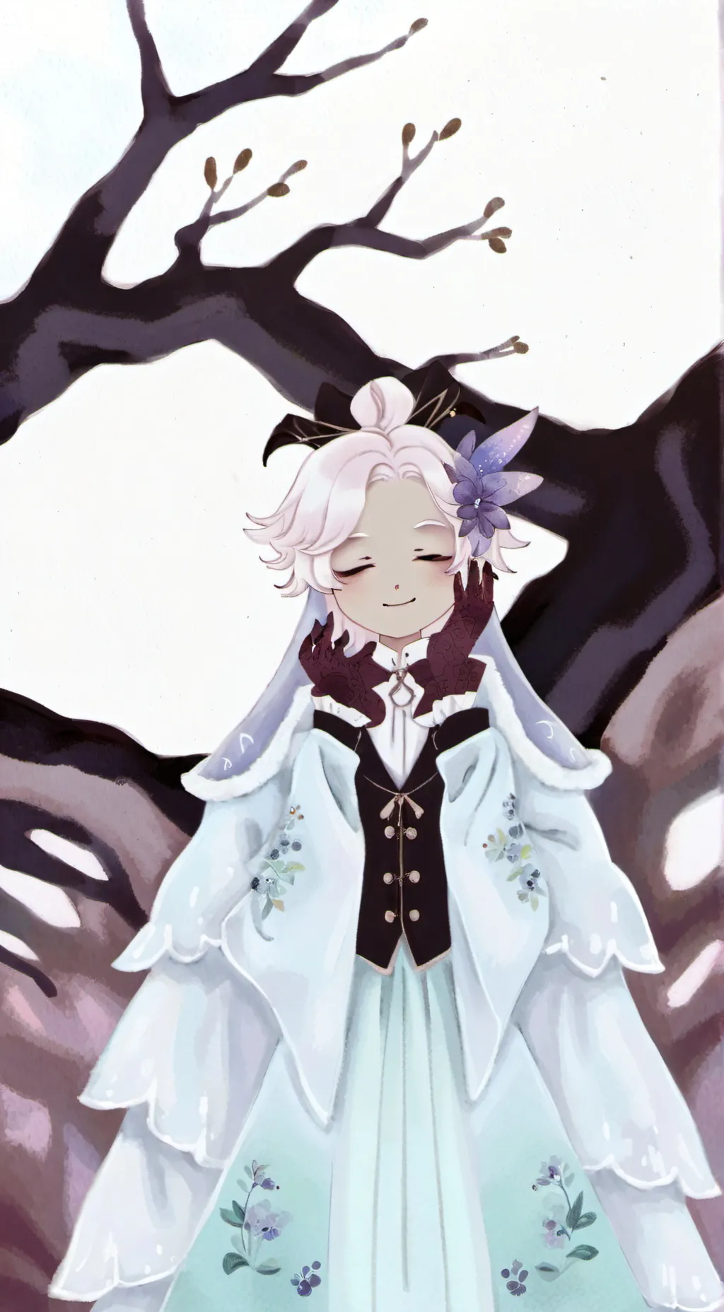 ai character: FORSAKEN background