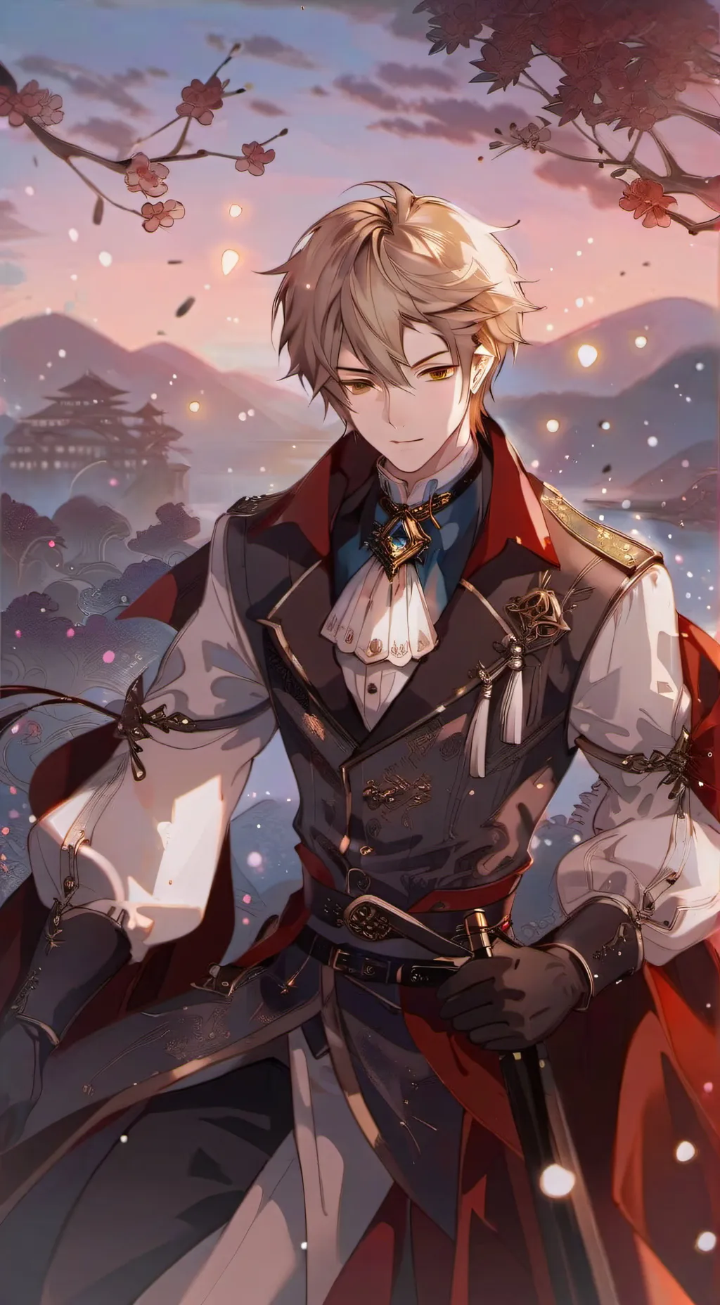 ai character: prince xander background