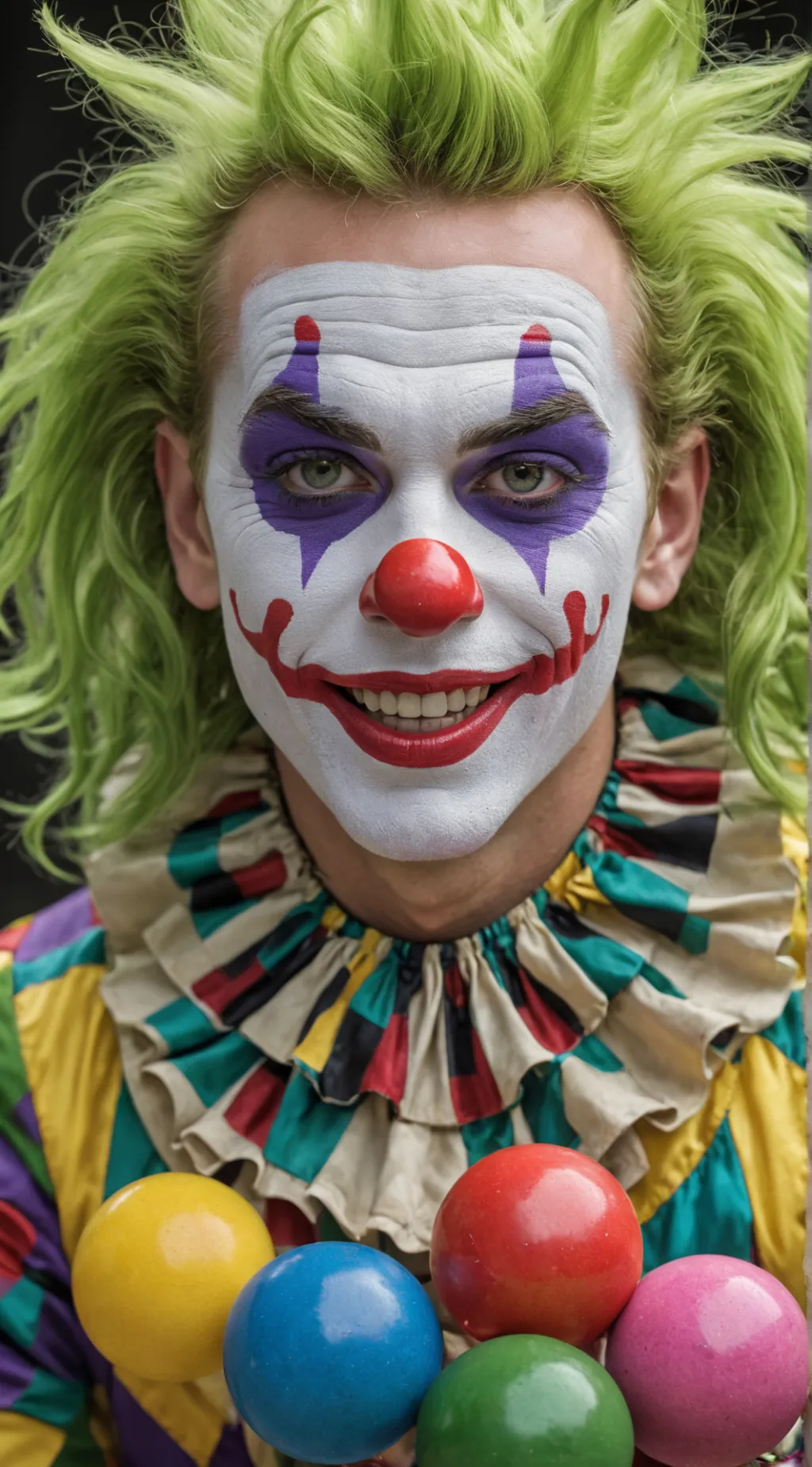 ai character: Harlequin background