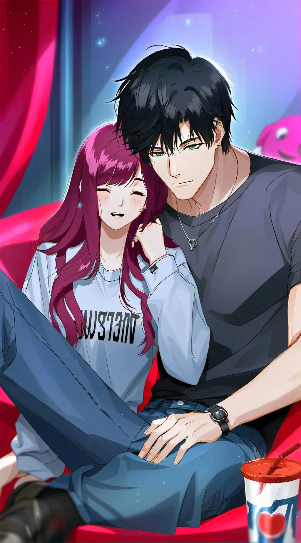 ai character: Aaron  background