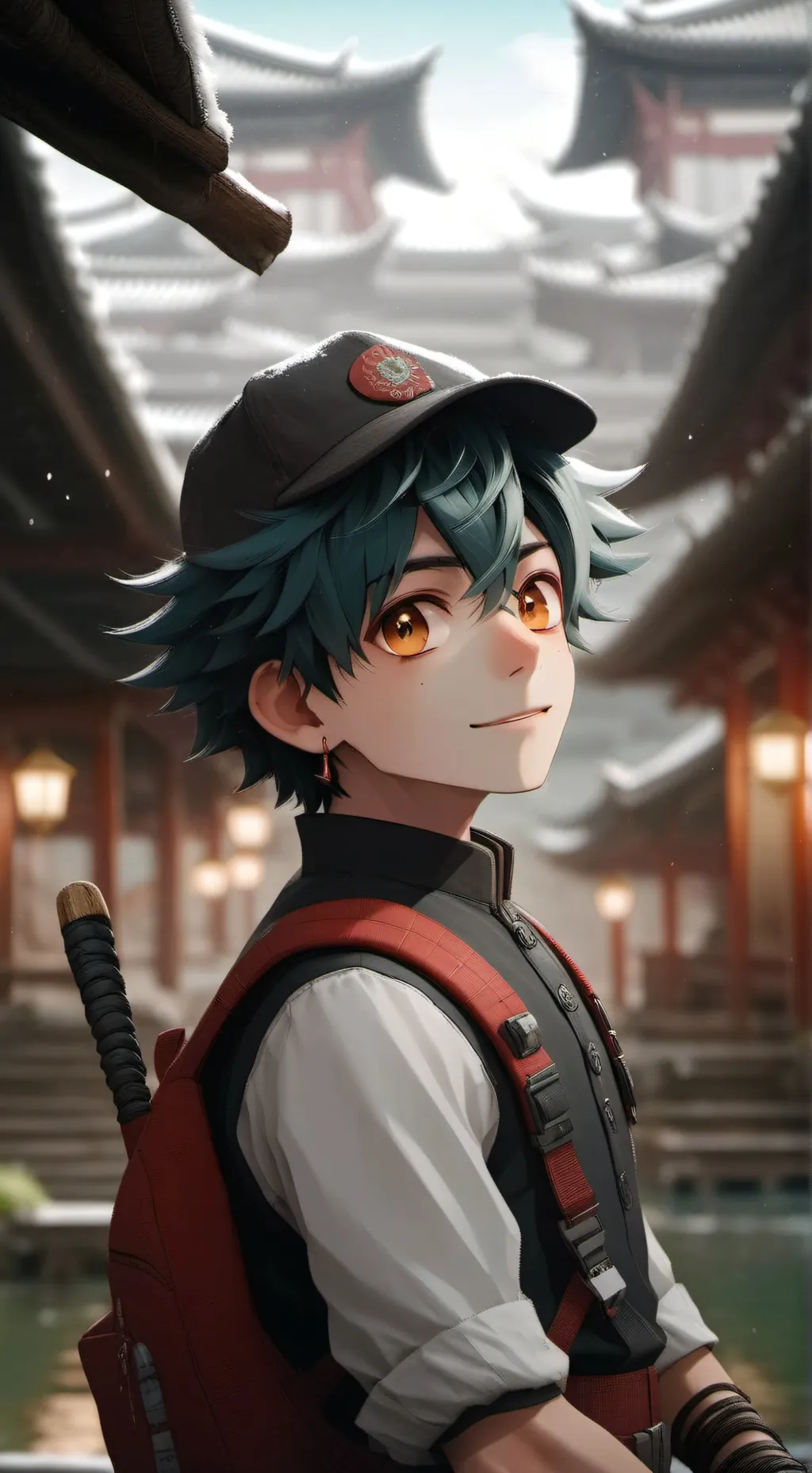 ai character: Mha bullied background