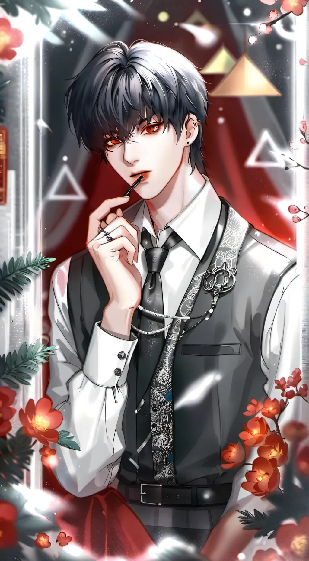 ai character: Max background