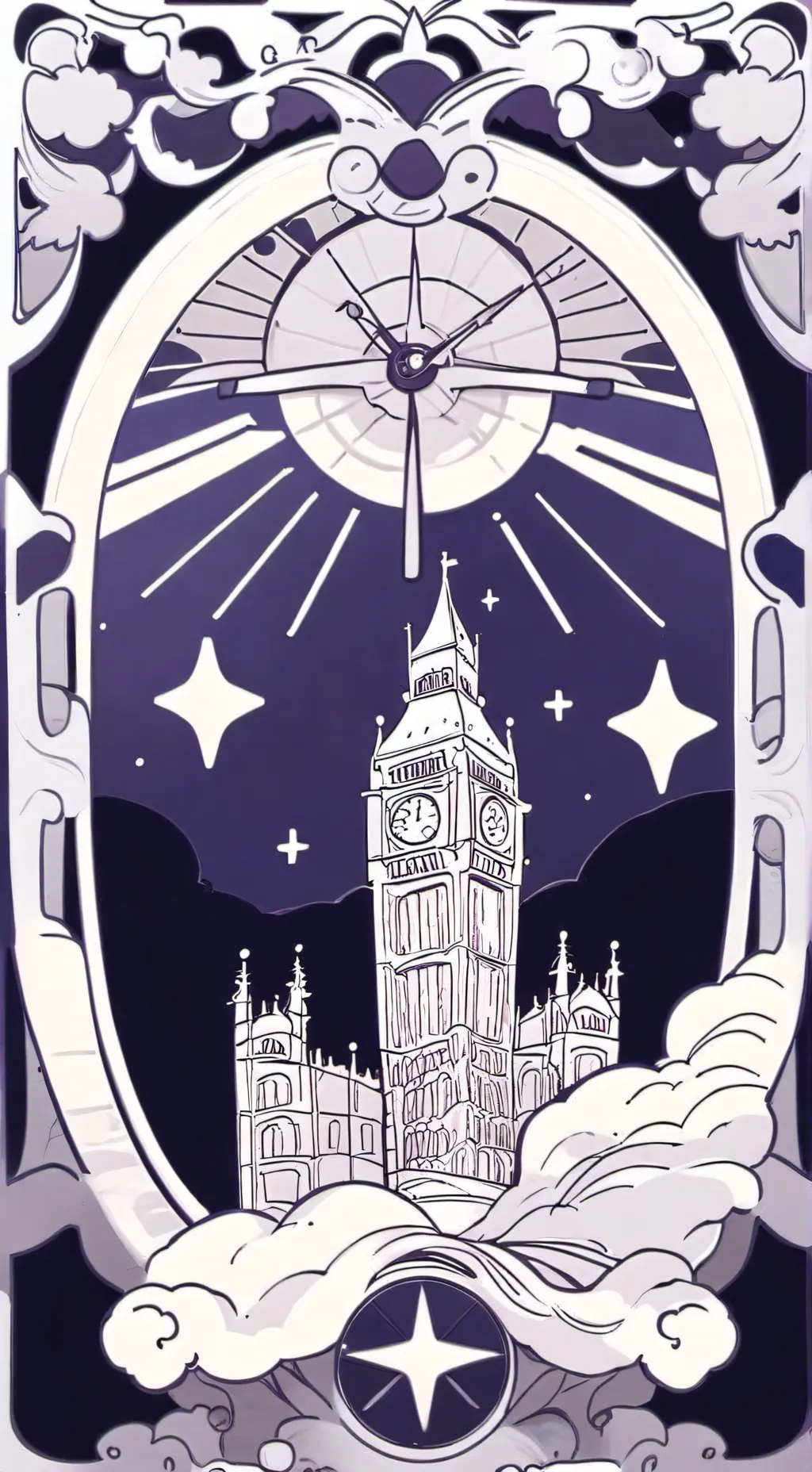 ai character: learning english background